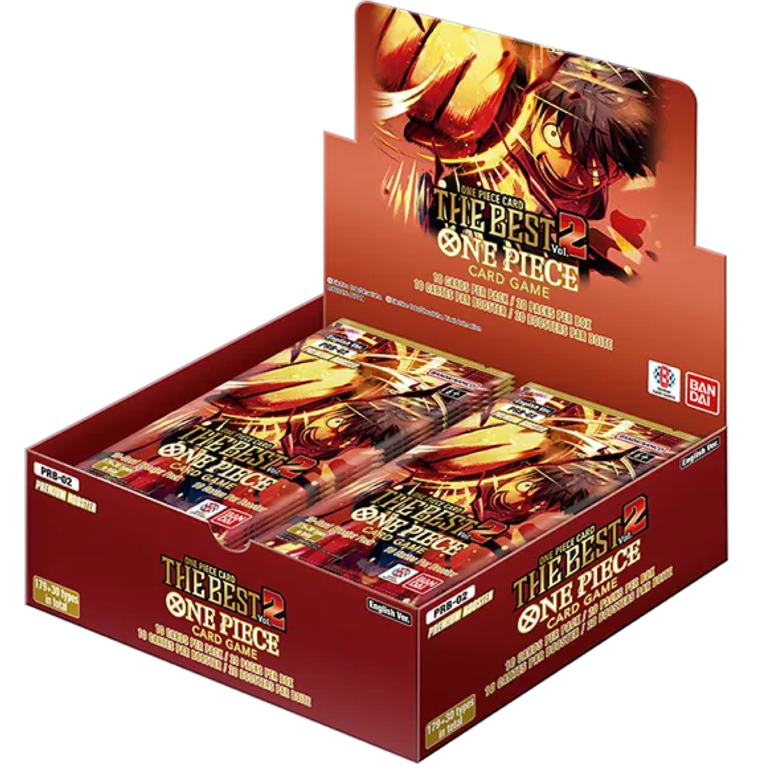 prb02 PRB02 The Best Volume 2 Engels Booster Box - Afbeelding 1